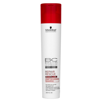 Schwarzkopf Professional BC Bonacure Repair Rescue Reversilane Deep Nourishing Shampoo sampon sérült hajra 250 ml