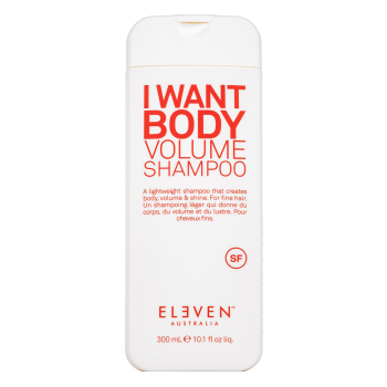 Eleven Australia I Want Body Volume Shampoo posilující šampon pro jemné vlasy bez objemu 300 ml