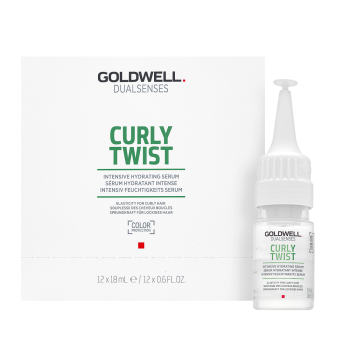 Goldwell Dualsenses Curly Twist Intensive Hydrating Serum siero per i capelli dopo l'ondulazione permanente 12 x 18 ml