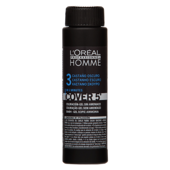 L´Oréal Professionnel Homme Cover 5 farba do włosów No. 3 Dark Brown 50 ml