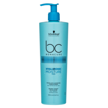 Schwarzkopf Professional BC Bonacure Hyaluronic Moisture Kick Micellar Cleansing Conditioner tisztító kondicionáló normál és száraz hajra 500 ml