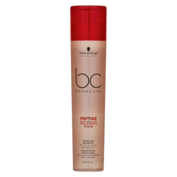 Schwarzkopf Professional BC Bonacure Peptide Repair Rescue Micellar Shampoo sampon sérült hajra 250 ml