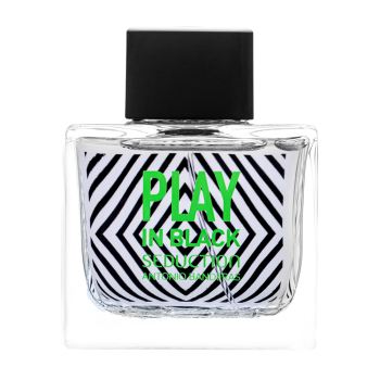 Antonio Banderas Play in Black Seduction Eau de Toilette para hombre 100 ml