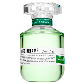 Benetton United Dreams Live Free toaletní voda pro ženy 80 ml