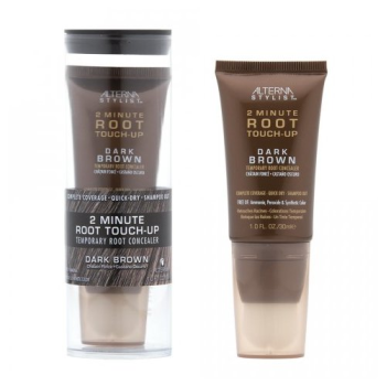 Alterna Stylist odstín Concealer für nachwachsende gefärbte Haare Dark Brown 30 ml