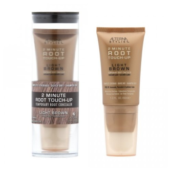 Alterna Stylist 2 Minute Root Touch-Up Light Brown Tempo Concealer für nachwachsende gefärbte Haare Light Brown 30 ml