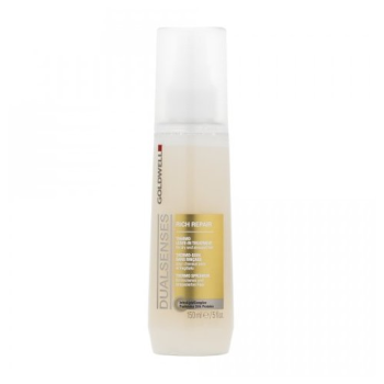 Goldwell Dualsenses Rich Repair Thermo Leave-In Treatment njega kose bez ispiranja za suhu i oštećenu kosu 150 ml
