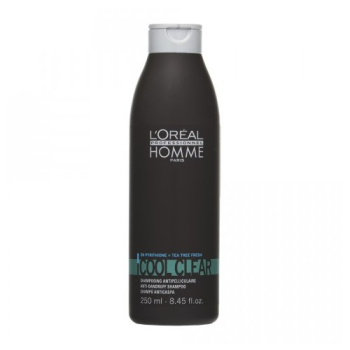 L´Oréal Professionnel Homme Cool´n´Clear Shampoo Champú Contra la caspa 250 ml