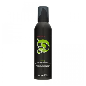Matrix Design Pulse Go Big Extra Strong Hold Mousse hajhab extra erős fixálásért 250 ml