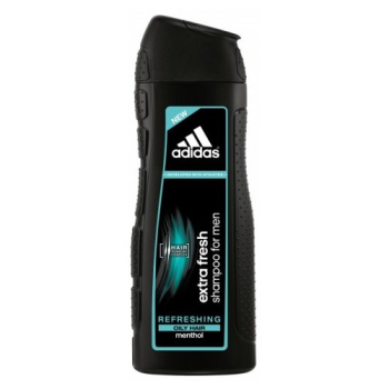 Adidas Extra Fresh Shampoo sampon zsíros hajra 400 ml