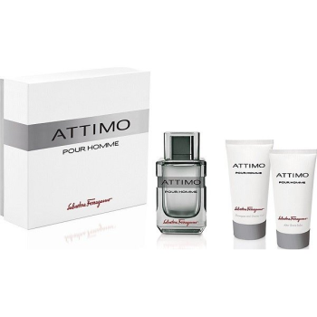 Salvatore Ferragamo Attimo Pour Homme ajándékszett férfiaknak 60 ml