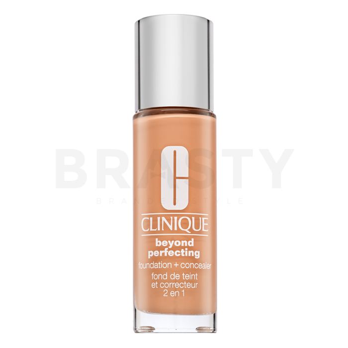 Clinique Beyond Perfecting Foundation & Concealer Flüssiges Make Up für eine einheitliche und aufgehellte Gesichtshaut 6.5 Buttermilk 30 ml