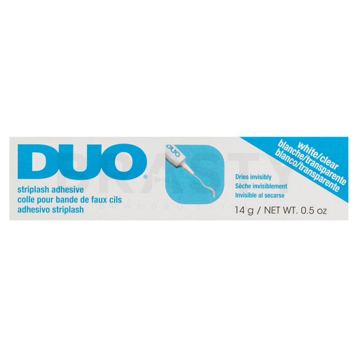 Ardell DUO Striplash Adhesive klej do sztucznych rzęs White/Clear 14 g