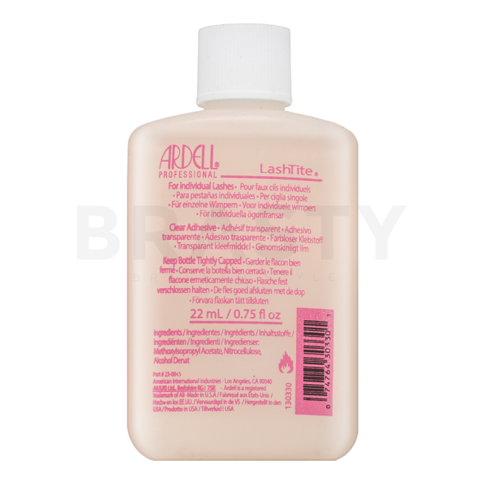 Ardell LashTite For Individual Lashes Kleber für Büschelwimpern Clear Adhesive 22 ml