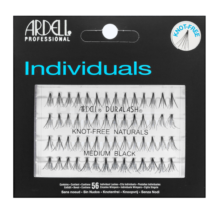 Ardell Individuals Knot Free Lashes pestañas en racimo sin nudo Medium