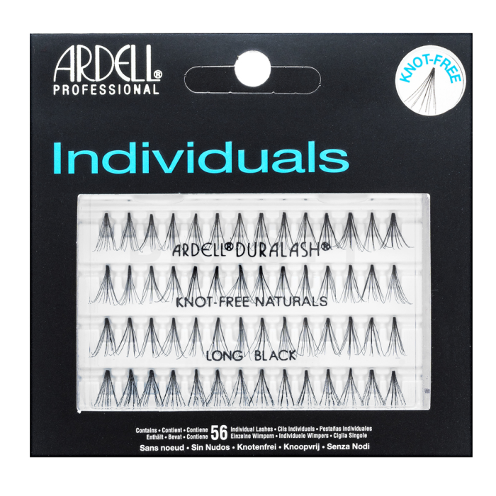 Ardell Individuals Knot Free Lashes pestañas en racimo sin nudo Long