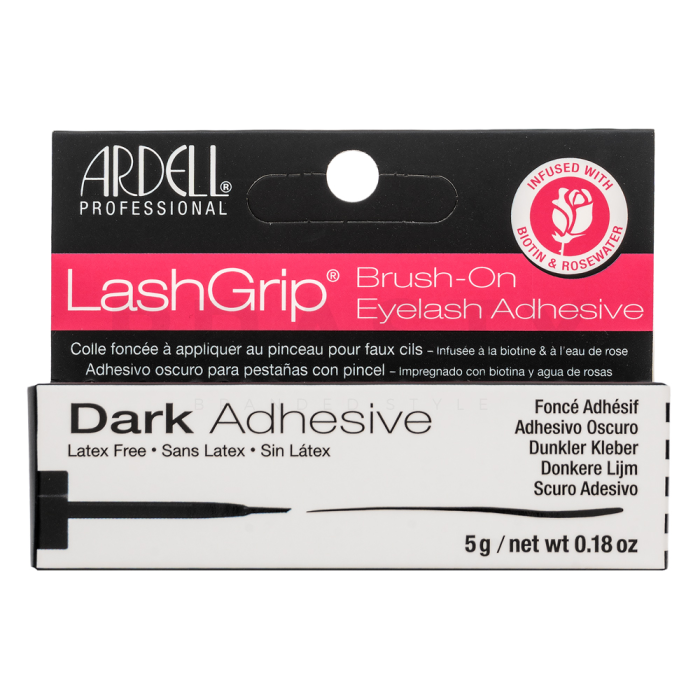 Ardell LashGrip Dark Brush-On Eyelash Adhesive pegamento para pestañas postizas 5 g