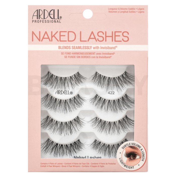 Ardell Naked Lashes Multipack pestañas postizas para pegar - set 422