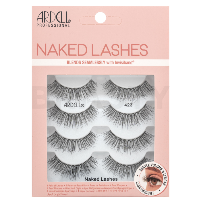 Ardell Naked Lashes Multipack pestañas postizas para pegar - set 423