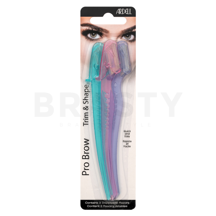 Ardell Pro Brow Trim & Shape modelador de cejas 3 pcs