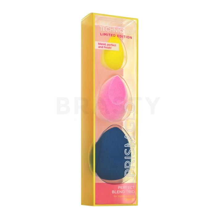 Real Techniques Prism Glo Sponge Set Perfect Blend Trio make-up spons