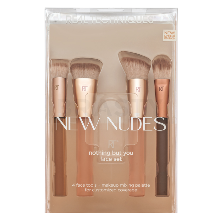 Real Techniques New Nudes Nothing But You Face Set borstelset voor het gezicht