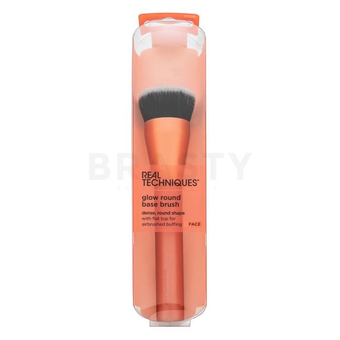 Real Techniques Glow Round Base Brush čopič za tekoča ličila