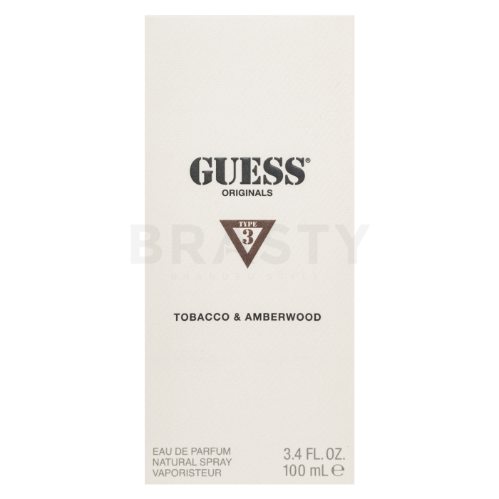 Guess Originals Type 3 Tobacco & Amberwood Eau de Parfum unisex 100 ml