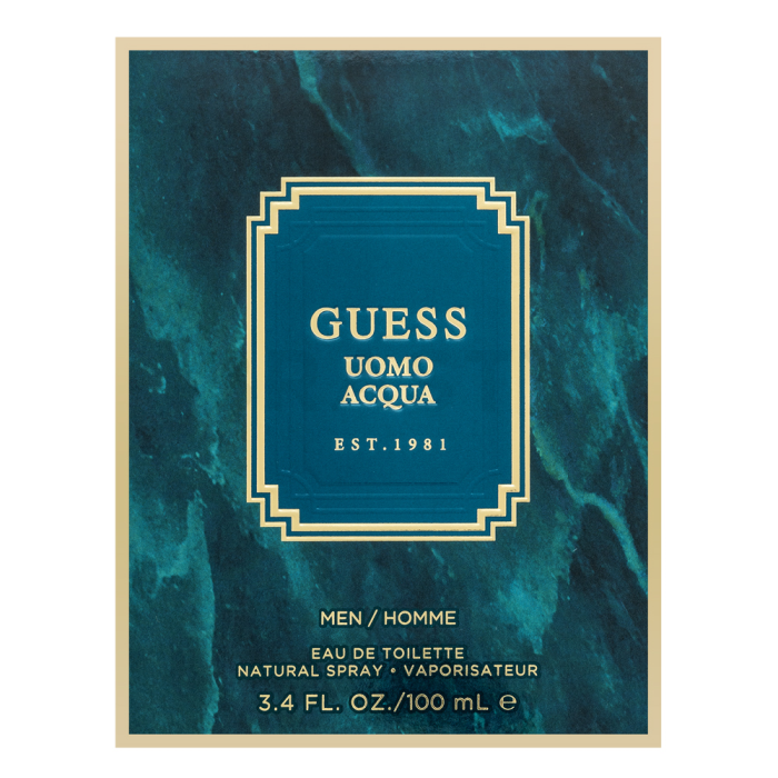 Guess Uomo Acqua Eau de Toilette für Herren 100 ml