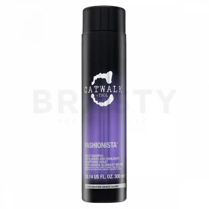 Tigi Catwalk Fashionista Violet Shampoo vyživujúci šampón pre blond vlasy 300 ml