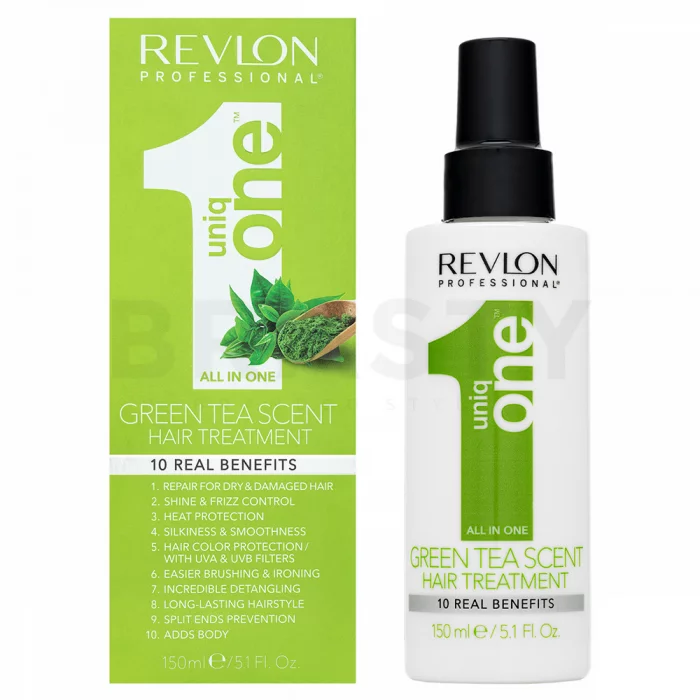Revlon Professional Uniq One All In One Green Tea Treatment pielęgnacja bez spłukiwania do wszystkich rodzajów włosów 150 ml