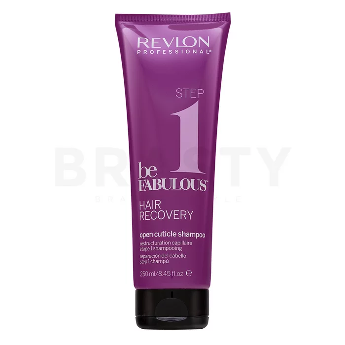 Revlon Professional Be Fabulous Recovery Step 1: Open Cuticle Shampoo Reinigungsshampoo für geschädigtes Haar 250 ml