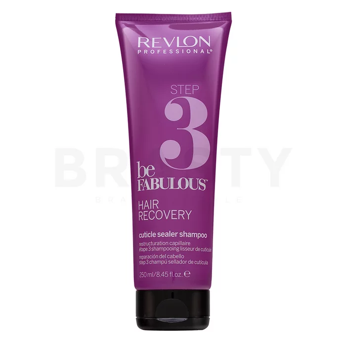 Revlon Professional Be Fabulous Recovery Step 3: Cuticle Sealer Shampoo Stärkungsshampoo für geschädigtes Haar 250 ml