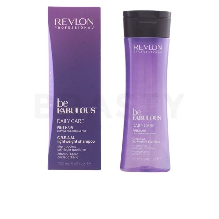 Revlon Professional Be Fabulous Fine C.R.E.A.M. Lightweight Shampoo Pflegeshampoo zur täglichen Benutzung 250 ml
