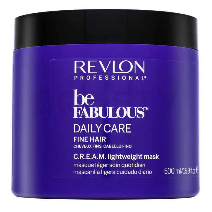 Revlon Professional Be Fabulous Fine C.R.E.A.M. Lightweight Mask vyživující maska pro jemné vlasy 500 ml