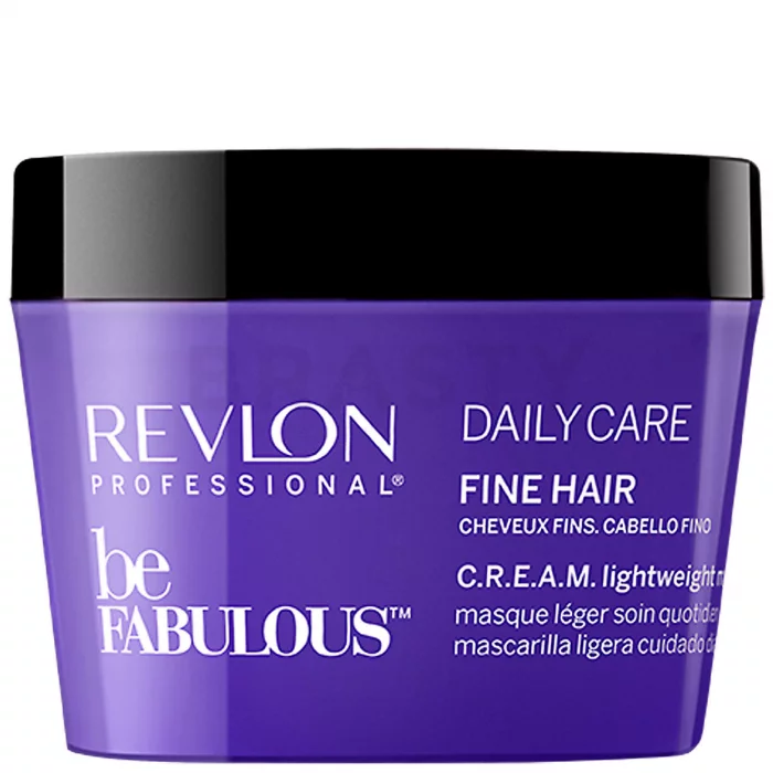 Revlon Professional Be Fabulous Fine C.R.E.A.M. Lightweight Mask Укрепваща маска за фина коса 200 ml