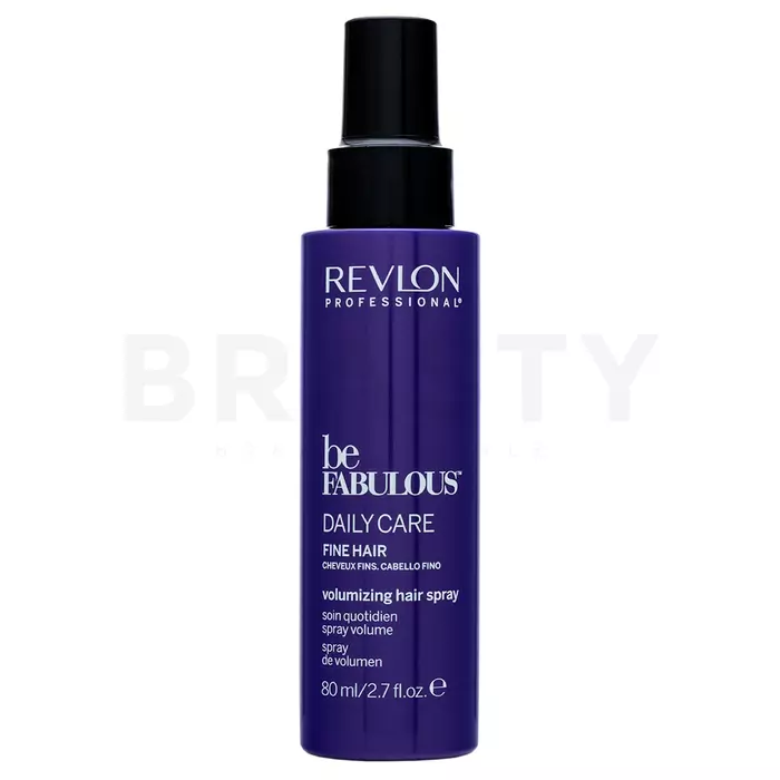 Revlon Professional Be Fabulous Fine Volumizing Spray текстурен спрей За фина коса без обем 80 ml