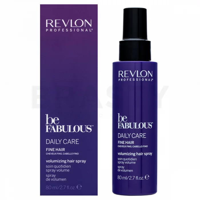 Revlon Professional Be Fabulous Fine Volumizing Spray текстурен спрей За фина коса без обем 80 ml