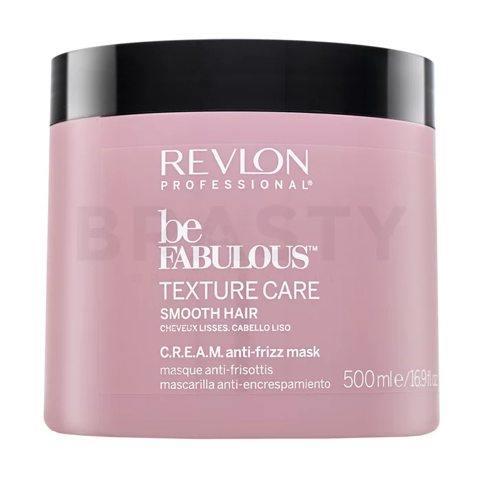 Revlon Professional Be Fabulous Smooth C.R.E.A.M. Anti-Frizz Mask mască de netezire pentru păr indisciplinat 500 ml
