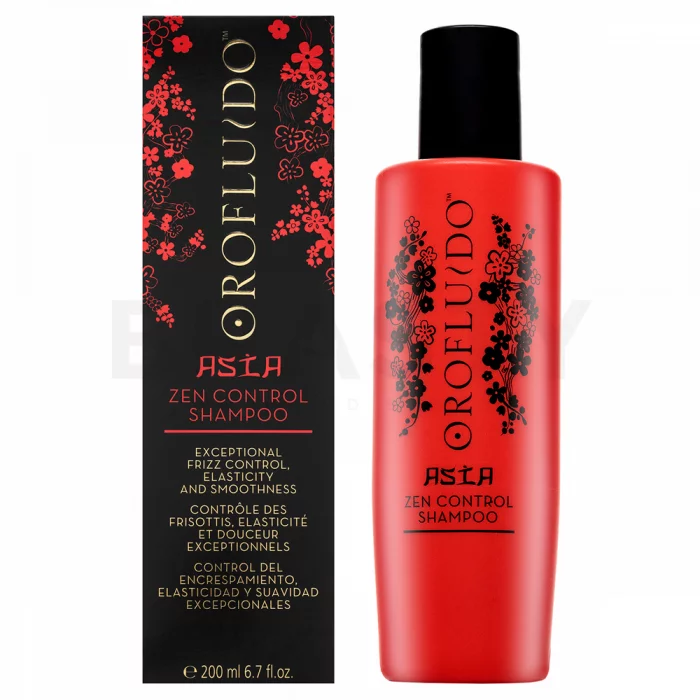 Orofluido Asia Zen Control Shampoo hajsimító sampon hajgöndörödés és rendezetlen hajszálak ellen 200 ml