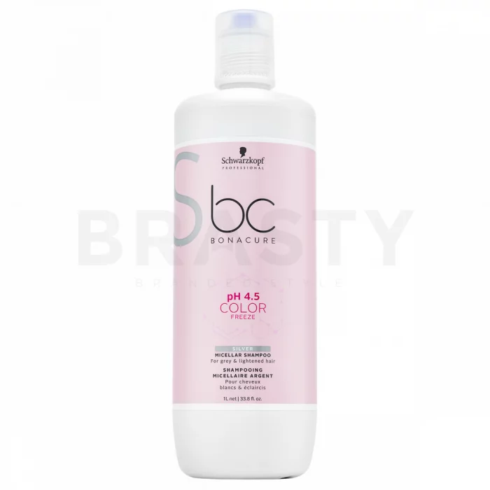 Schwarzkopf Professional BC Bonacure pH 4.5 Color Freeze Silver Shampoo szampon ze srebrnymi refleksami 1000 ml