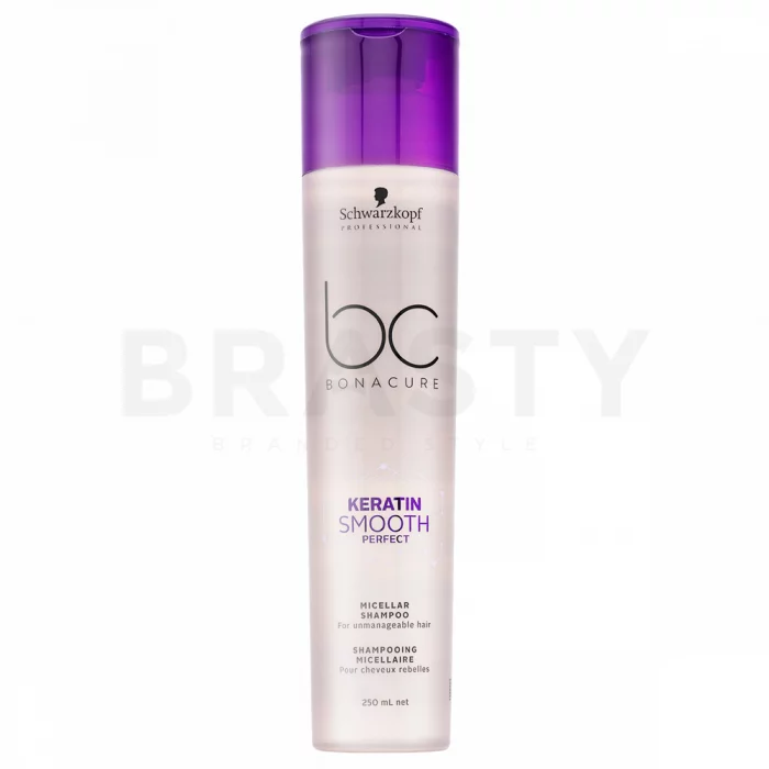 Schwarzkopf Professional BC Bonacure Keratin Smooth Perfect Micellar Shampoo Шампоан за непокорна коса 250 ml