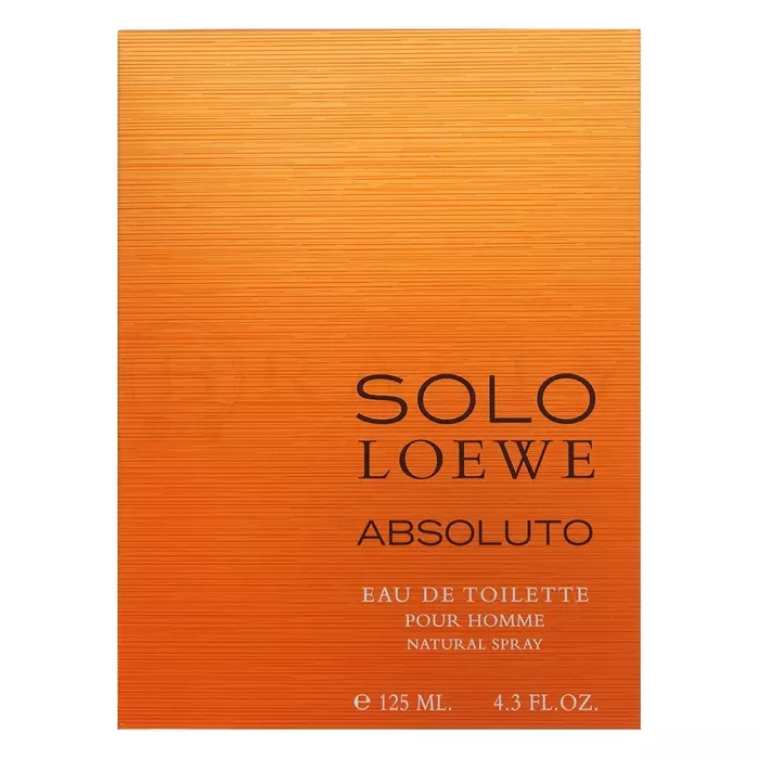 Loewe Solo Loewe Absoluto Eau de Toilette férfiaknak 125 ml