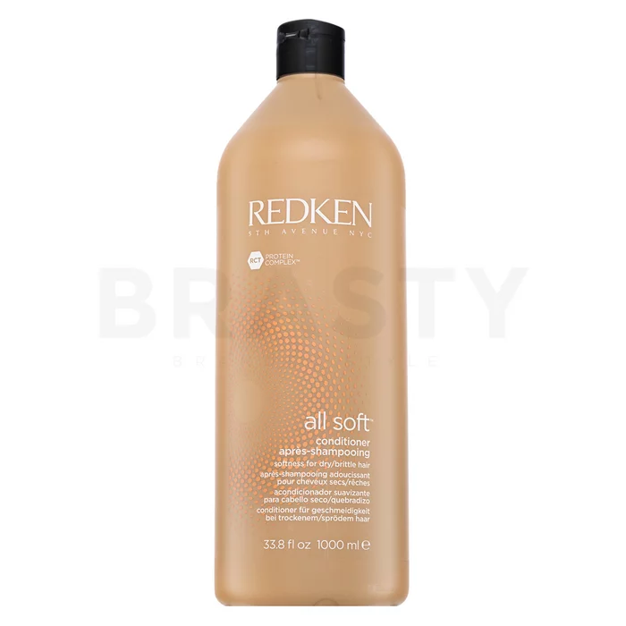 Redken All Soft Conditioner Voedende conditioner voor droog en weerbarstig haar 1000 ml