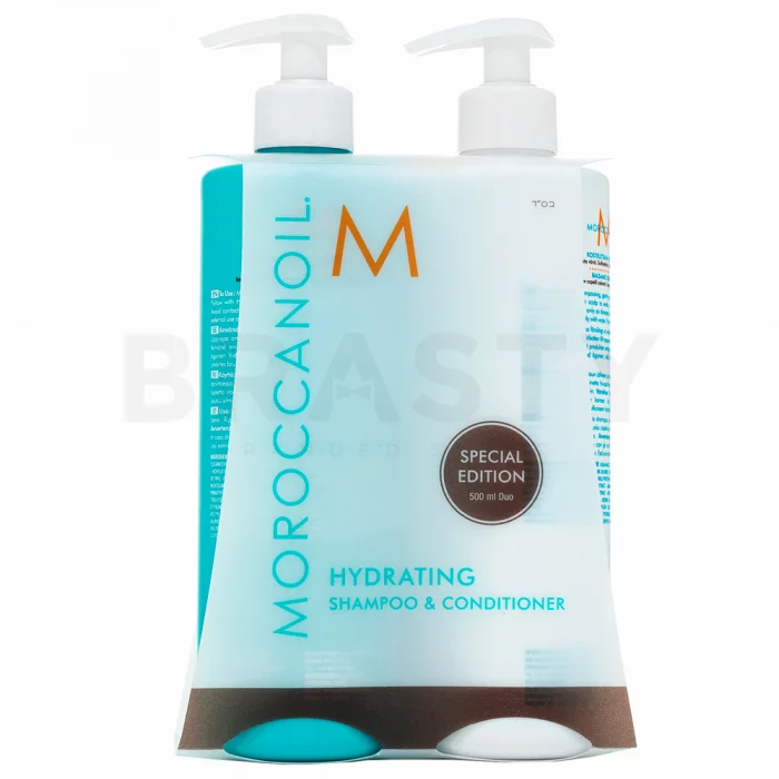 Moroccanoil Hydration Hydrate Shampoo & Conditioner Set Kit Para cabello seco y dañado 2 x 500 ml