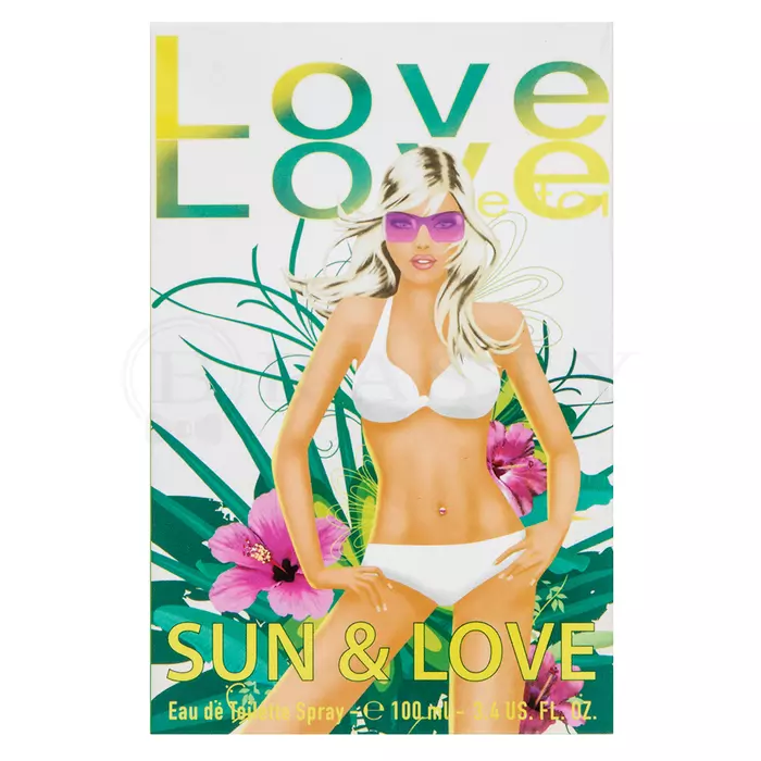 Love Love Sun & Love Eau de Toilette nőknek 100 ml
