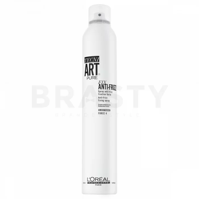 L´Oréal Professionnel Tecni.Art Fix Anti-Frizz Pure lakier do włosów przeciw puszeniu się włosów 400 ml