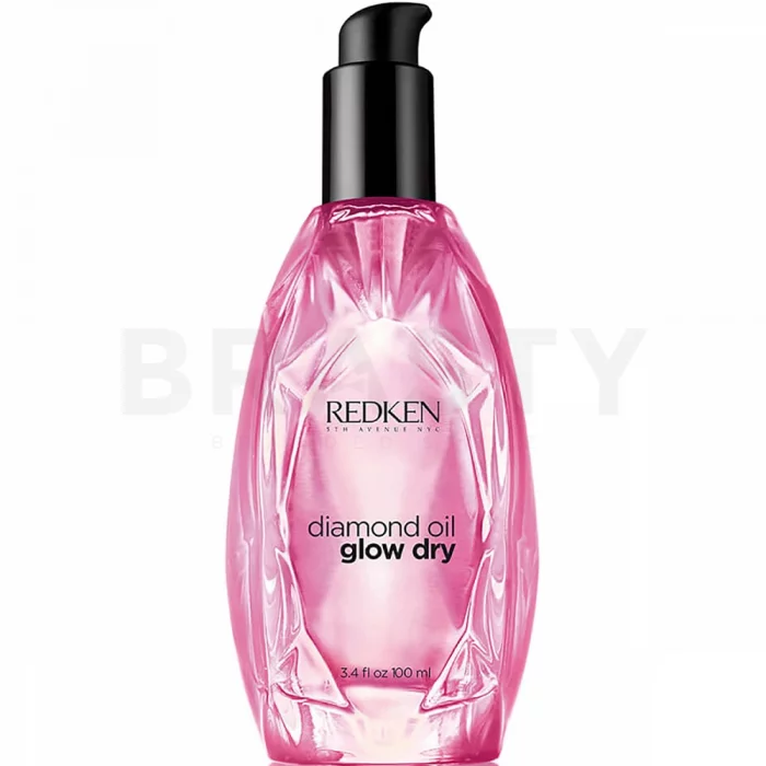 Redken Diamond Oil Glow Dry ochranný olej pro tepelnou úpravu vlasů 100 ml