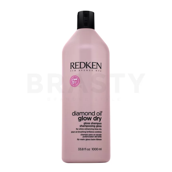 Redken Glow Dry Gloss Shampoo negovalni šampon za sijoč lesk las 1000 ml