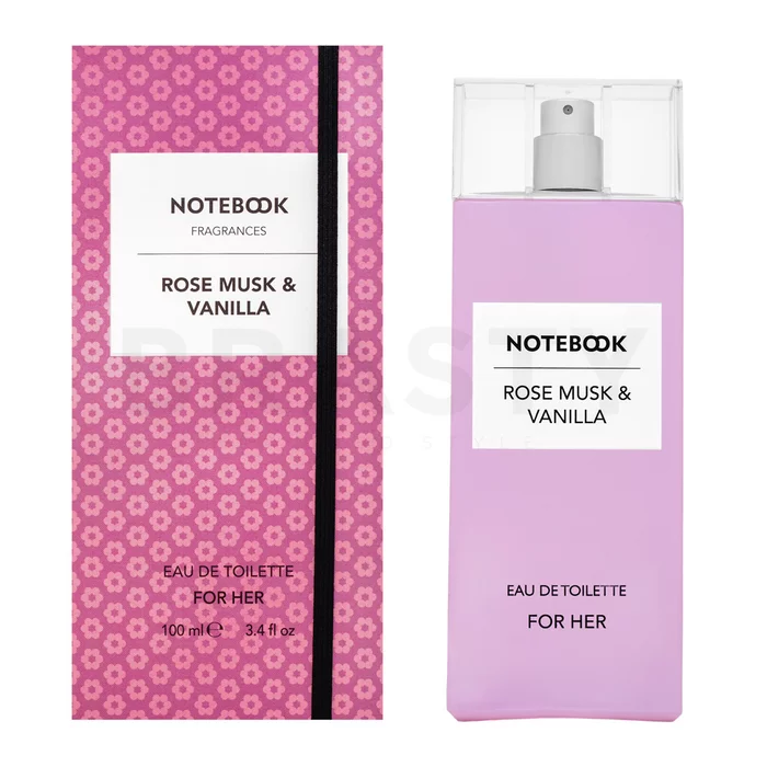 Aquolina Notebook - Rose Musk & Vanilla Eau de Toilette femei 100 ml
